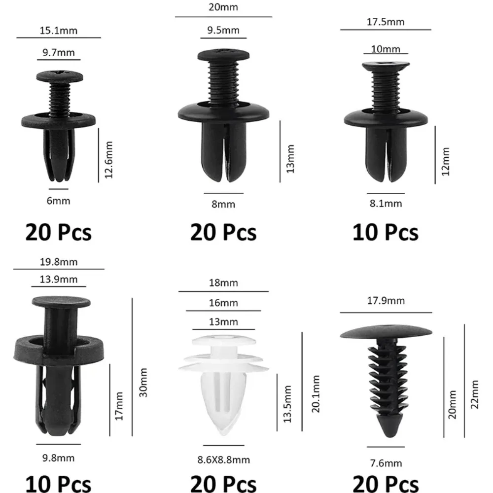 ใหม่ 100pcs รถคลิปพลาสติก Fend - Rivet Setter Tool บทวิจารณ์และราคา