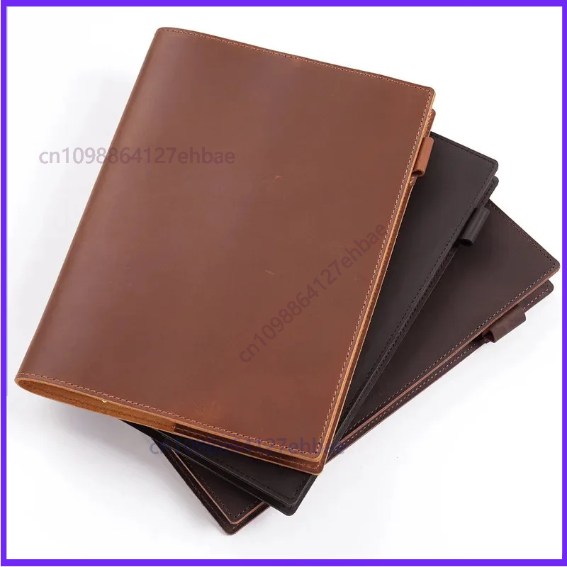 ปกสมุดบันทึกหนังวินเทจ B5 สมุด - Leather Work Diary Covers บทวิจารณ์และราคา