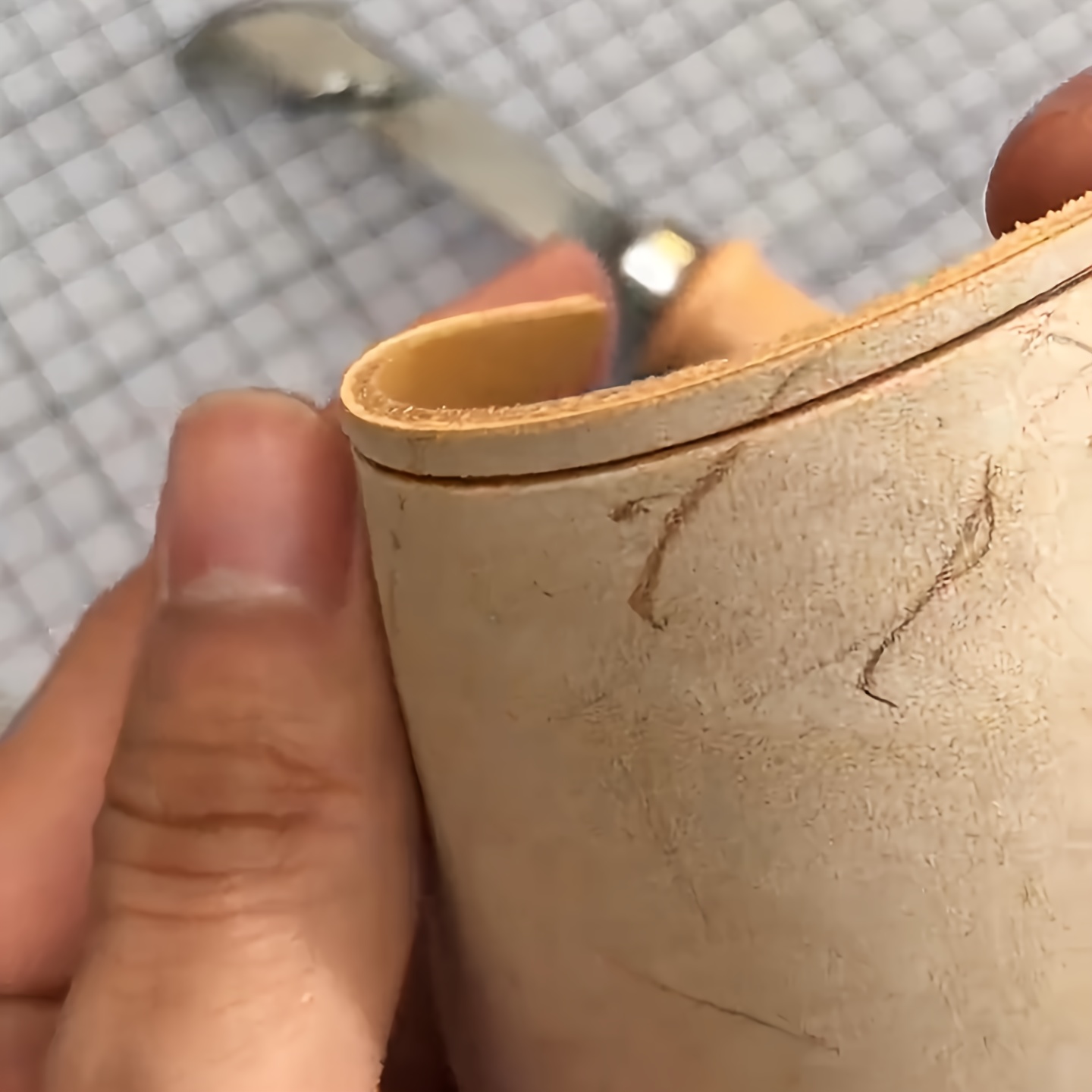 เครื่องมือขีดรอยขอบหนังปรับควา - Leatherwork Machine บทวิจารณ์และราคา