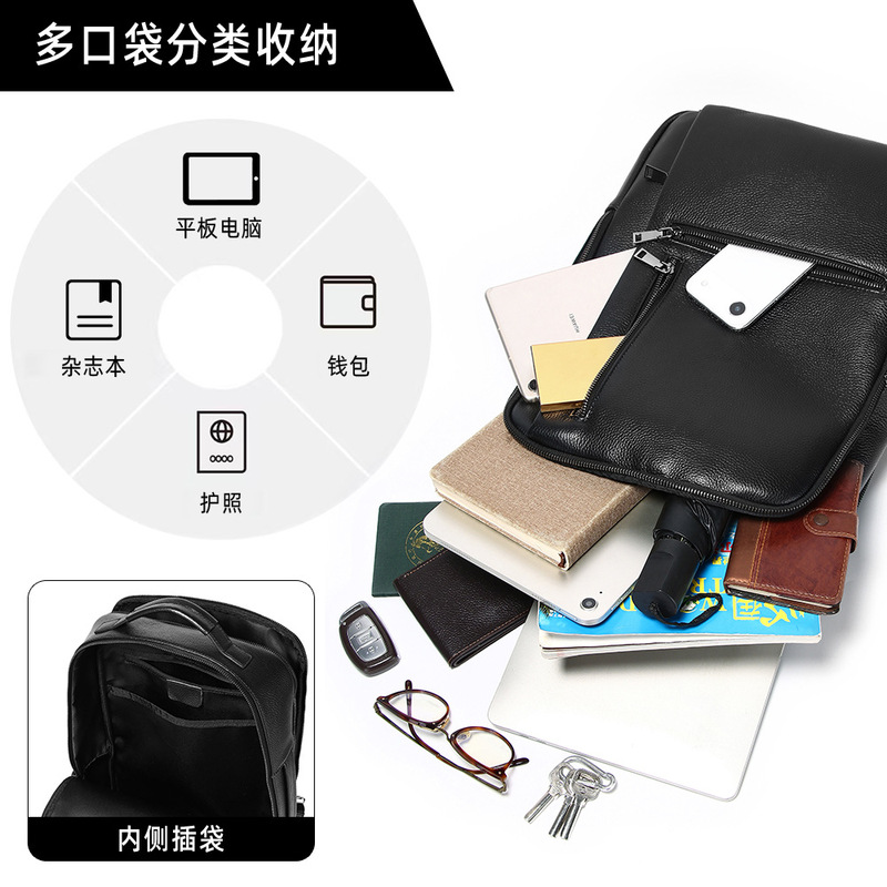 กระเป๋าเป้สะพายหลังสำหรับใส่แล - Leather Work Rucksack Mens บทวิจารณ์และราคา