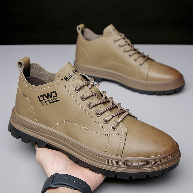 รองเท้าหนังลำลองแฟชั่นทรงหุ้มข - Leatherwork Designs บทวิจารณ์และราคา