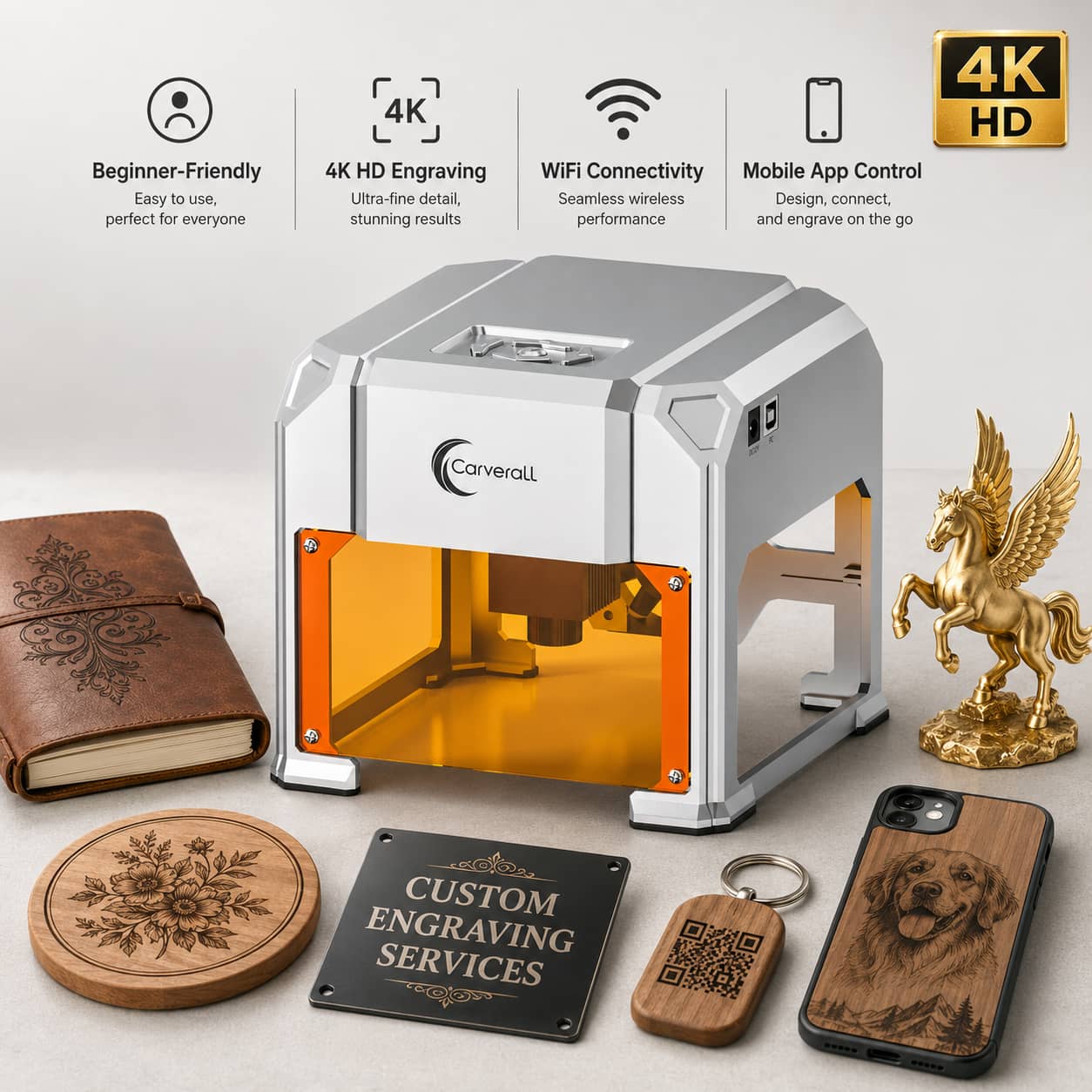 เครื่องแกะสลักเลเซอร์ Carveral - Leatherwork Machine บทวิจารณ์และราคา
