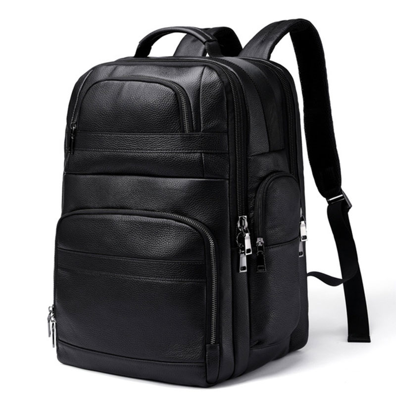 Luufan กระเป๋าสะพายหลังหนังแท้ - Leather Work Rucksack Mens บทวิจารณ์และราคา