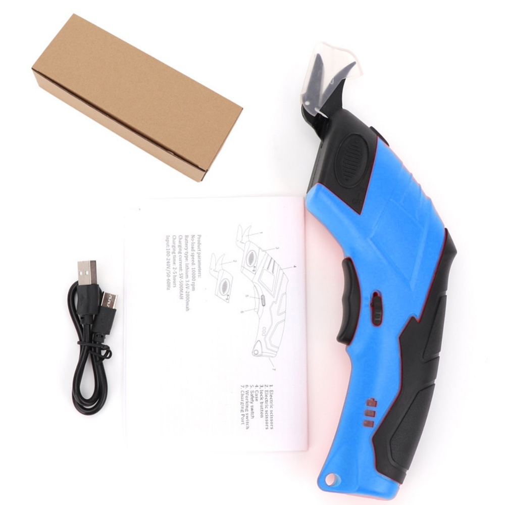 3.6V ไฟฟ้ากรรไกรตัดผ้าหนังตัดก - Leatherwork Machine บทวิจารณ์และราคา