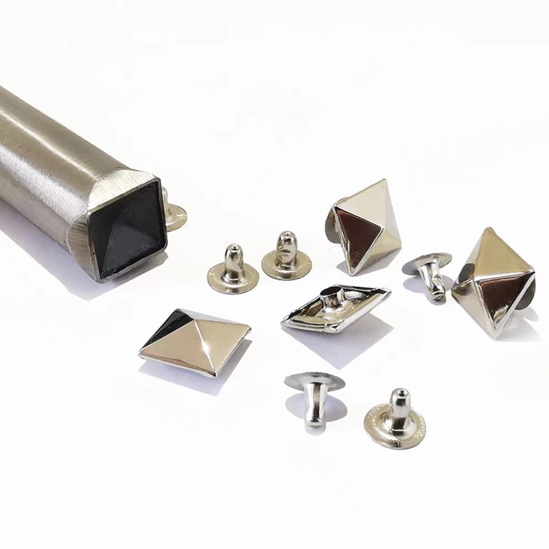 8-15 มม.โลหะพีระมิดหมวก Rivets - Rivet Setter Tool บทวิจารณ์และราคา