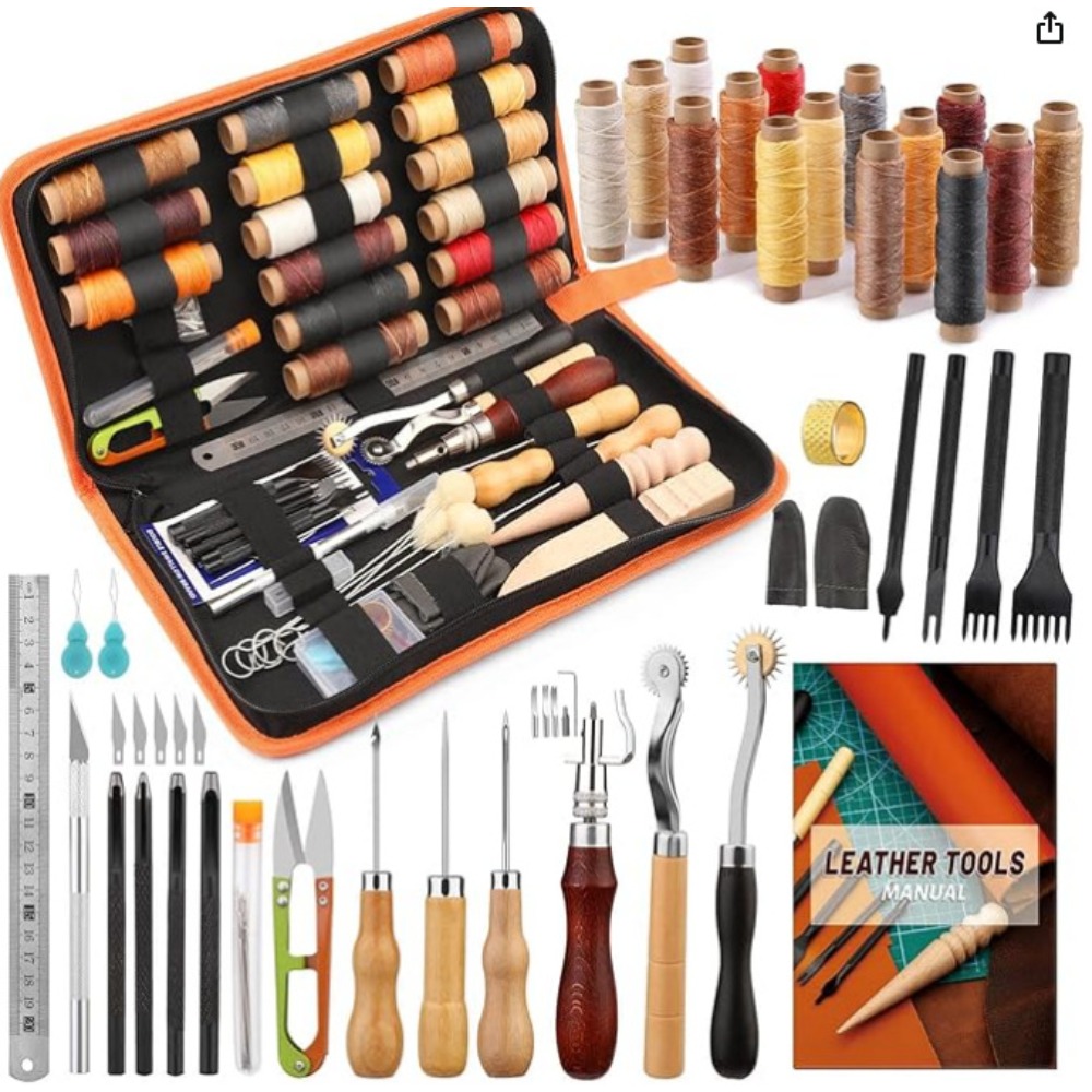 ชุดเครื่องมือทำงานหนัง ชุดอุปก - Groover Stitching Tool บทวิจารณ์และราคา